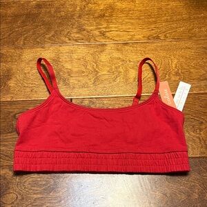 Colsie Red Bra Top with Straps